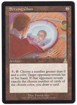 Scrying Glass Urza's Destiny #137 Magic The Gathering 1999 MTG Single - Image 1