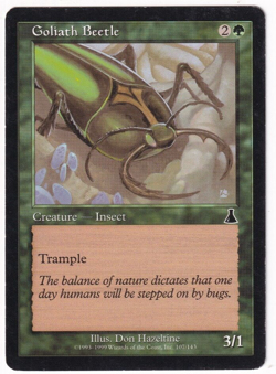 Goliath Beetle Urza's Destiny #107 Magic The Gathering 1999 MTG Single - Image 1