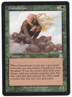 Gamekeeper Urza's Destiny #106 Magic The Gathering 1999 MTG Single - Image 1