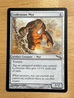 MTG LP Lodestone Myr [Mirrodin] - Image 1