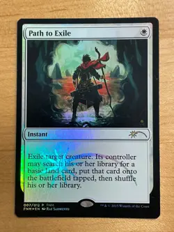 MTG NM Path to Exile [Friday Night Magic Foil] - Image 1