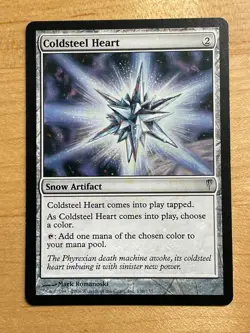 MTG LP Coldsteel Heart [Darksteel] - Image 1