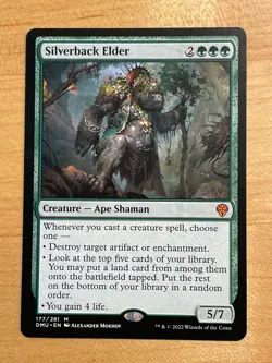 MTG NM Silverback Elder [Dominaria United] - Image 1