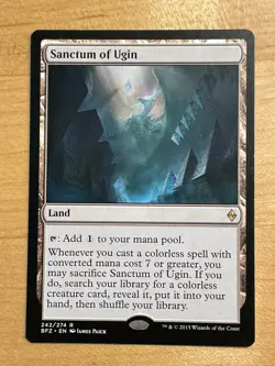 MTG NM Sanctum of Ugin [Battle for Zendikar] - Image 1