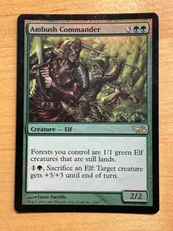 MTG NM Ambush Commander Foil [Duel Decks] - Image 1