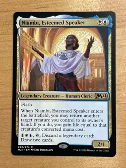 MTG NM Niambi, Esteemed Speaker [M21] - Image 1