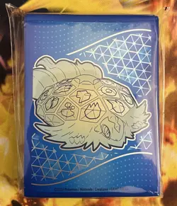 Terapagos Card Sleeves 65 Pokemon TCG Sealed Stellar Crown ETB Sleeves - Image 1