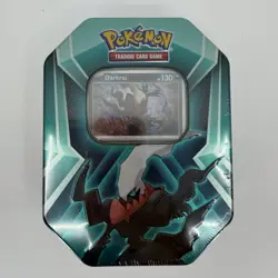 Lot of 4 Pokemon TCG Sealed Tins Slaking Darkrai Tyranitar Triple Whammy - Image 3