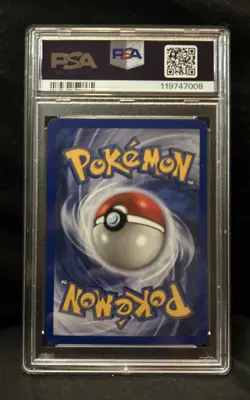 Legendary Collection Reverse Holo Pokemon Nidoran #83/110 PSA 7 Vintage - Image 2