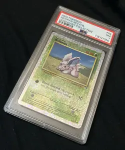 Legendary Collection Reverse Holo Pokemon Nidoran #83/110 PSA 7 Vintage - Image 3