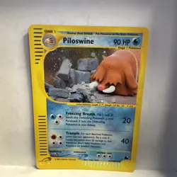 Piloswine H22/H32 Holo Rare Pokemon - Skyridge - Image 1