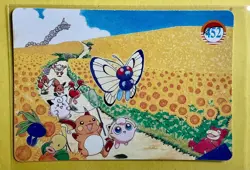 PIKACHU Under the Sea Pokemon Pocket Monsters Vending Prism Stickers 1999 Holo - Image 2