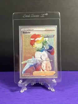 Siebold 221/198 Secret Rare SWSH06: Chilling Reign English NM US Pokemon TCG - Image 3