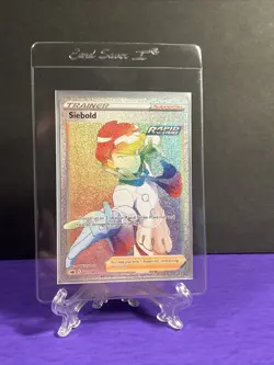 Siebold 221/198 Secret Rare SWSH06: Chilling Reign English NM US Pokemon TCG - Image 4