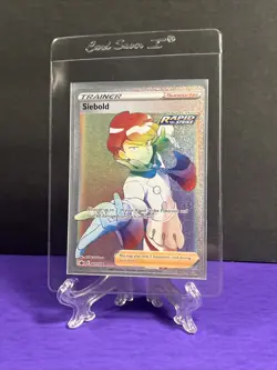 Siebold 221/198 Secret Rare SWSH06: Chilling Reign English NM US Pokemon TCG - Image 5