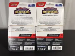 SET OF 2 Pokemon TCG Twilight Masquerade Single Pack Blister [Pupitar & Toxel] - Image 2