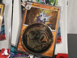 SET OF 2 Pokemon TCG Twilight Masquerade Single Pack Blister [Pupitar & Toxel] - Image 4