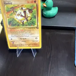 Mankey 55/64- Jungle- Regular Common- Pokemon TCG Free Ship - Image 5