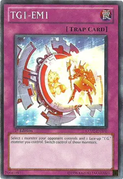 Yugioh! MP TG1-EM1 - EXVC-EN070 - Common - 1st Edition Moderately Played, Englis - Image 1