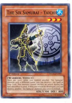 Yugioh! MP The Six Samurai - Yaichi - STON-EN007 - Common - 1st Edition Moderate - Image 1