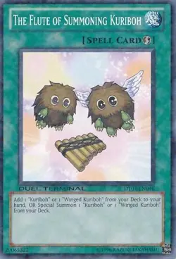 Yugioh! MP The Flute of Summoning Kuriboh - DT04-EN046 - Common - Duel Terminal - Image 1