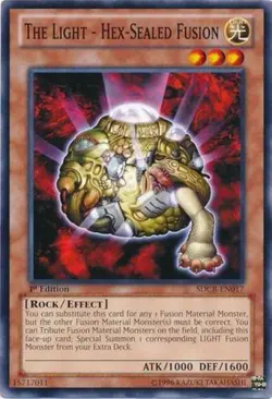 Yugioh! MP The Light - Hex-Sealed Fusion - SDCR-EN017 - Common - 1st Edition Mod - Image 1