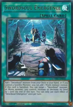 Yugioh! MP Swordsoul Emergence - MAMA-EN041 - Ultra Rare - 1st Edition Moderatel - Image 1