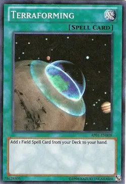 Yugioh! MP Terraforming - AP01-EN009 - Super Rare - Unlimited Edition Moderately - Image 1