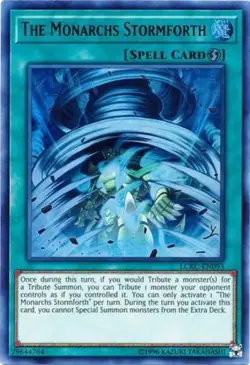 Yugioh! MP The Monarchs Stormforth - LCKC-EN093 - Ultra Rare - Unlimited Edition - Image 1