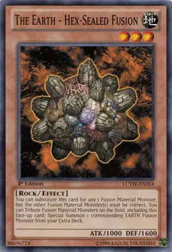 Yugioh! MP The Earth - Hex-Sealed Fusion - LCYW-EN264 - Common - Unlimited Editi - Image 1