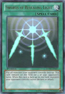 Yugioh! MP Swords of Revealing Light - LCYW-EN057 - Ultra Rare - 1st Edition Mod - Image 1