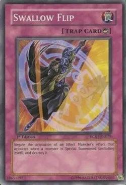Yugioh! MP Swallow Flip - RGBT-EN079 - Super Rare - Unlimited Edition Moderately - Image 1