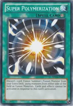 Yugioh! MP Super Polymerization - SDCR-EN021 - Common - Unlimited Edition Modera - Image 1