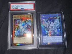 Blue-Eyes And Blue Eyes Chaos MAX Dragon. Both QCR. BOTH MINT sale . Yugioh - Image 1