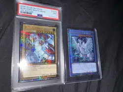 Blue-Eyes And Blue Eyes Chaos MAX Dragon. Both QCR. BOTH MINT sale . Yugioh - Image 2