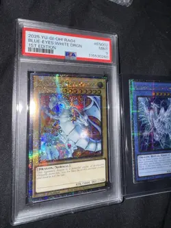Blue-Eyes And Blue Eyes Chaos MAX Dragon. Both QCR. BOTH MINT sale . Yugioh - Image 3