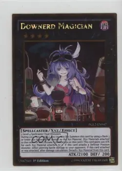 Downerd Magician (GR) 1st Ed. YuGiOh Premium Gold: Return of the Bling - Image 1