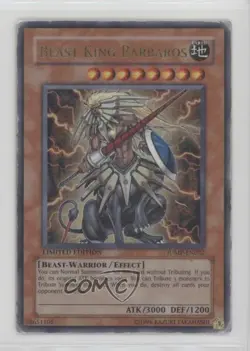Beast King Barbaros YuGiOh Shonen Jump Magazine Promo #JUMP-EN032 2002 - Image 1