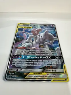 Pokemon TCG Mewtwo & Mew GX SM191 Promo Card - Image 3