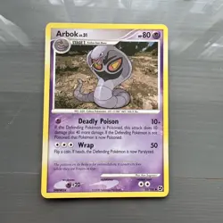 Pokemon Card Arbok Great Encounters Uncommon 33/106 - Image 1