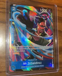 Mr.3(Galdino) PRB02-009 | Alt Art Rare | English | MINT | One Piece Card Game - Image 1