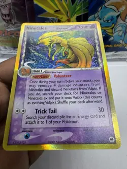 Pokemon Ninetales Delta Holo Rare Dragon Frontiers Card 030/068 LP - Image 4