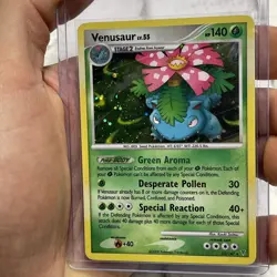 2009 Pokemon Platinum Supreme Victors Venusaur Holo #13/147 LP/NM Rare Card TCG - Image 1