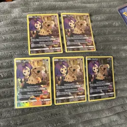 Pokemon Mimikyu 245/236 SM Cosmic Eclipse Full Art Secret Rare Card lot - Image 1