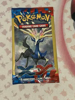Pokemon Card XY Base Set 3 Card Booster Pack New Factory Sealed *Random Artwork* - Image 1