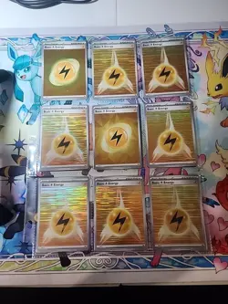Large lot of HOLO energy English pokemon 89 cards NM - Image 1
