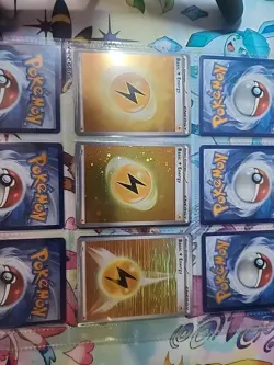 Large lot of HOLO energy English pokemon 89 cards NM - Image 2