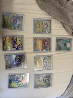 9 Card Pokemon Lot Mega Evolutions /Paradox Rift - Image 1
