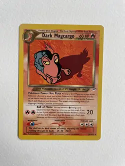 Dark Magcargo 18/105 | Neo Destiny | Non Holo Pokemon Card - Image 1