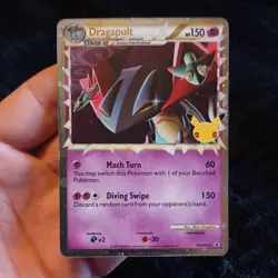 Dragapult Prime SWSH132 Celebrations Ultra Rare Holo Promo Pokemon Card - Image 4
